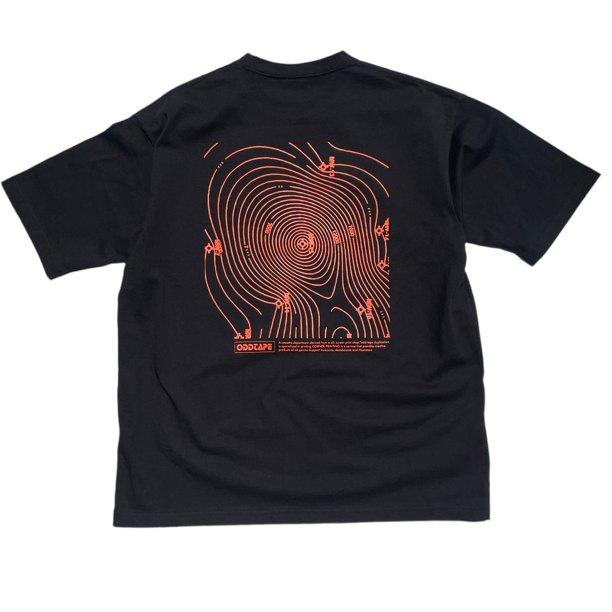 DAY TIME T-Shirts BLACK - ODD TAPE DUPLICATION