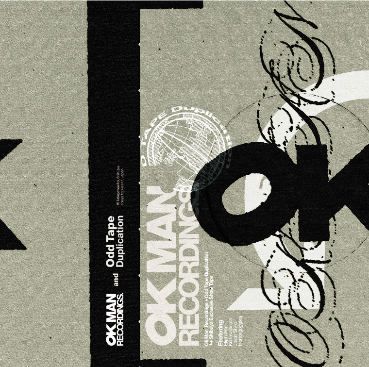 SHIBUYA EXCLUSIVE CASSETTE TAPE 【TAPE】 - OK MAN RECORDINGS × ODD