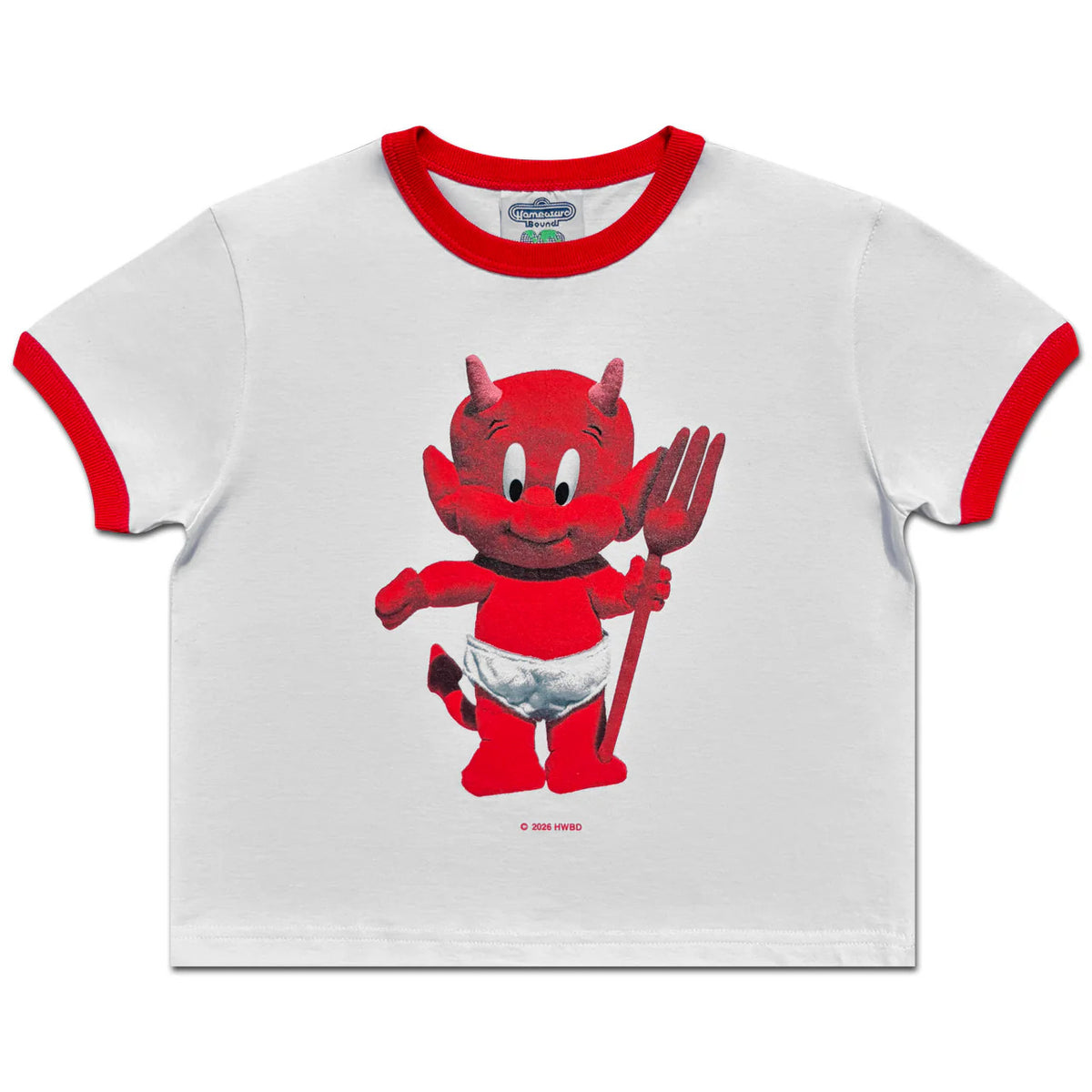 Bad Plushie Ringer Baby Tee - Homeward Bound – ODD TAPE