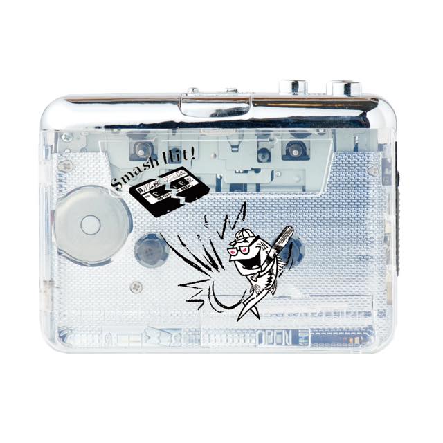 SMASH HIT CASSETTE PLAYER (Designed by KILLER-BONG) – ODD TAPE