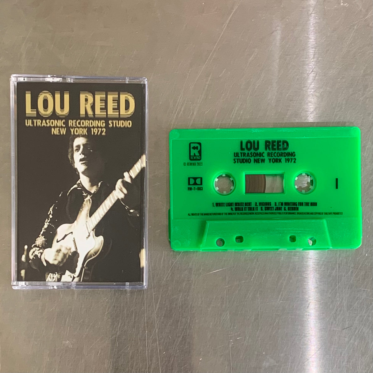 Lou Reed New York カセットテープ Ultrasonic Recording Studio NY 1972【TAPE】- Lou Reed – ODD TAPE