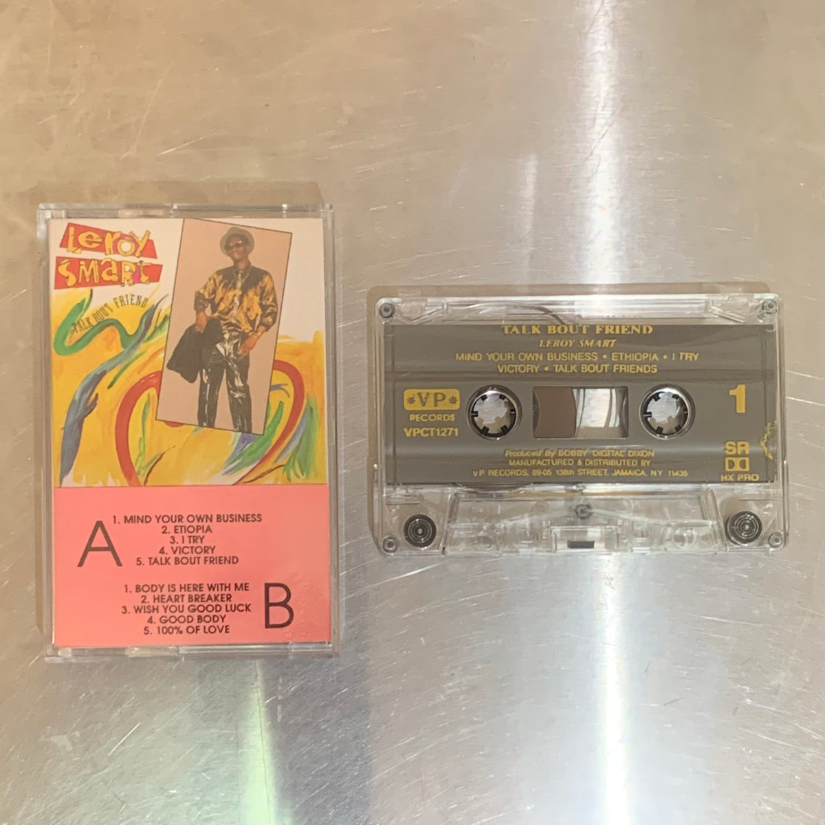 【早い者勝ち】New Reggae 7インチ セットジャケ付 Talk Bout Friend【TAPE】- Leroy Smart – ODD TAPE