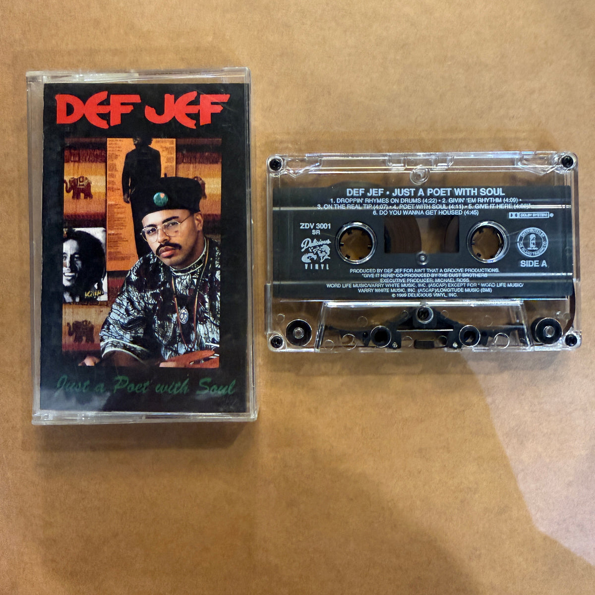 Just A Poet With Soul 【VINTAGE】- Def Jef – ODD TAPE