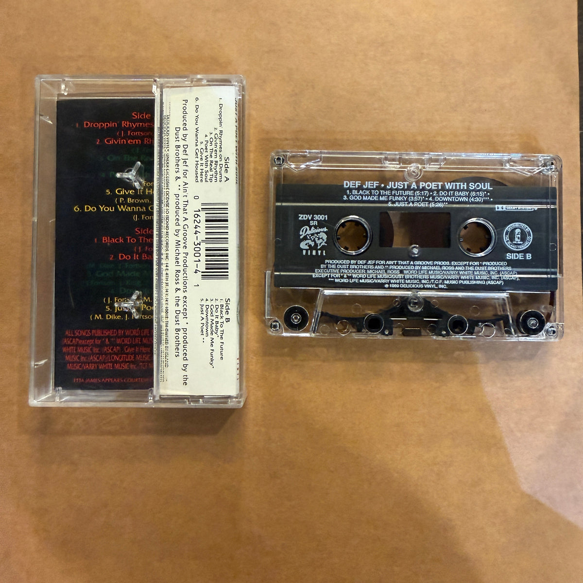 Just A Poet With Soul 【VINTAGE】- Def Jef – ODD TAPE