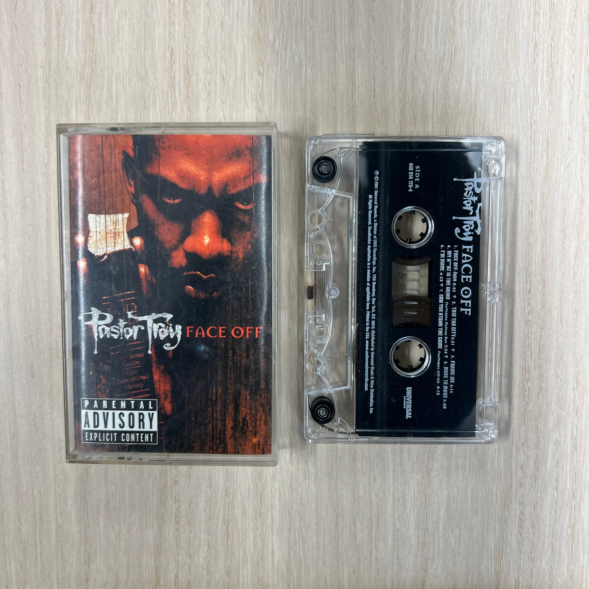 FACE OFF 【VINTAGE】- PASTER TROY – ODD TAPE