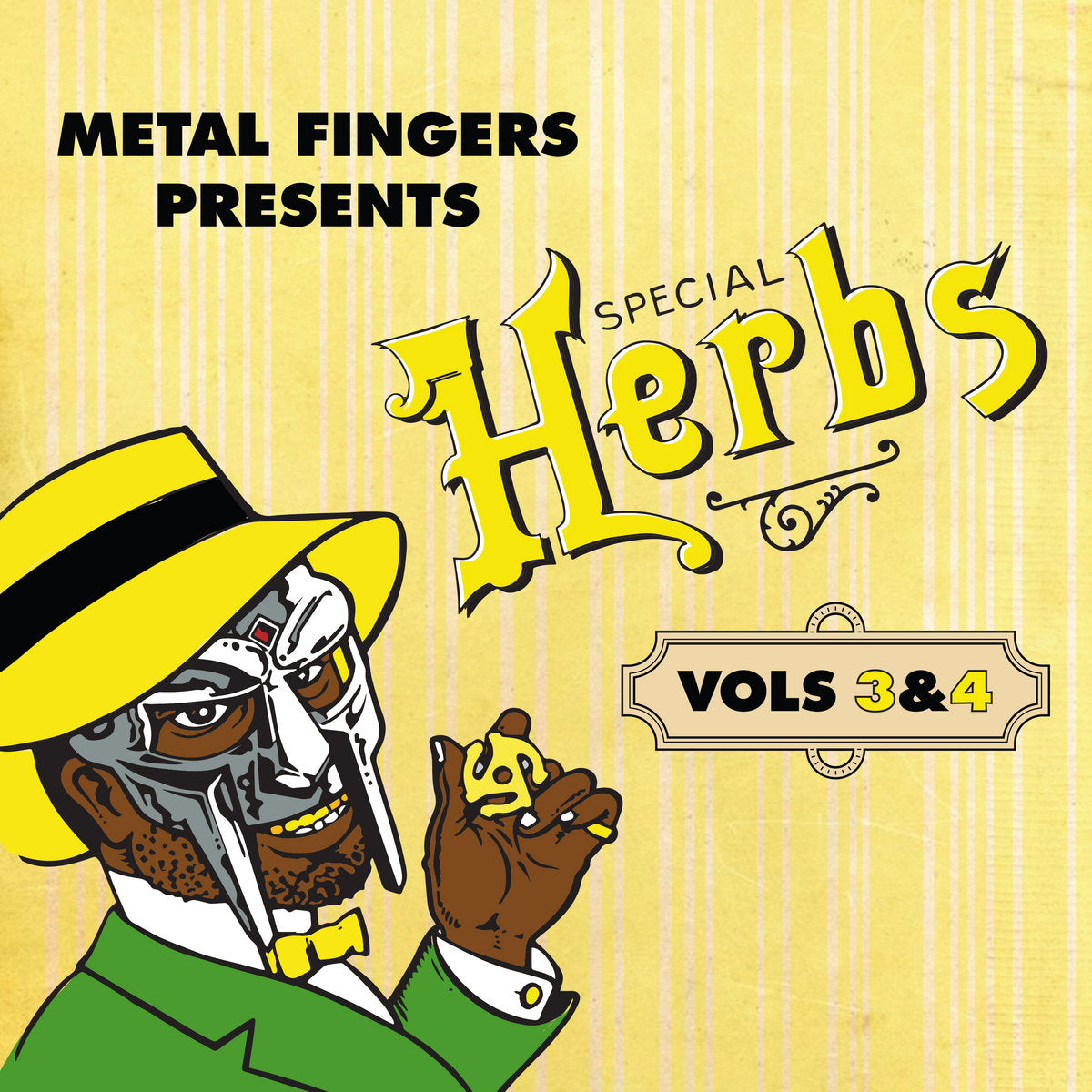 【USオリジナル】MF DOOM / SPECIAL BLENDS Metal Fingers Presents: Special Herbs Vol. 3 & 4 【TAPE】- MF DOOM