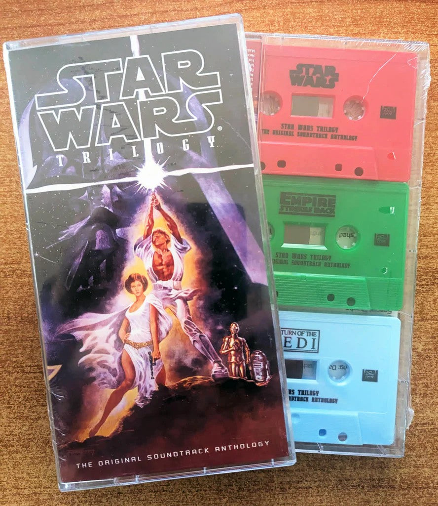 STAR WARS TRILOGY - Soundtrack (3-Cassette Box Set)【TAPE】- John