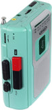 Jensen CR-100TE Retro Portable Radio Cassette Recorder