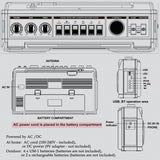 Retro Classic 80s Style Portable Boombox WTB-732 - WISCENT