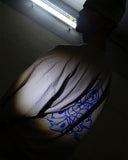 BIG SKULL × ODD TAPE DUB MONK T-shirts - IVORY
