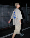 BIG SKULL × ODD TAPE DUB MONK T-shirts - IVORY