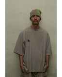 BIG SKULL × ODD TAPE DUB MONK T-shirts - IVORY