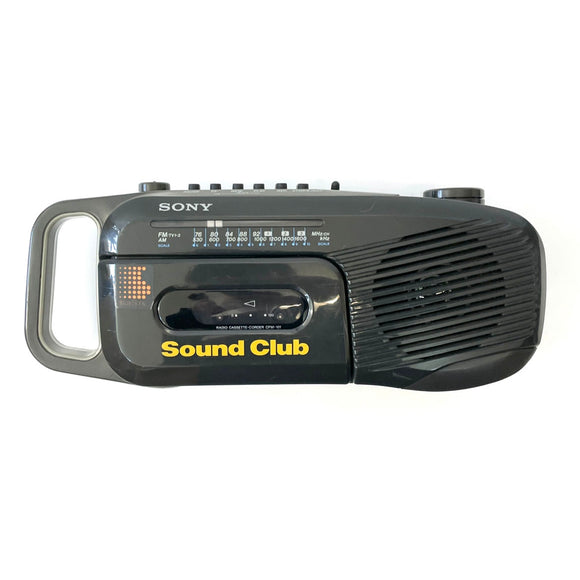 ソニースポーツ[メンテ済可動品]sony Sound Clubラジカセ CFM-101