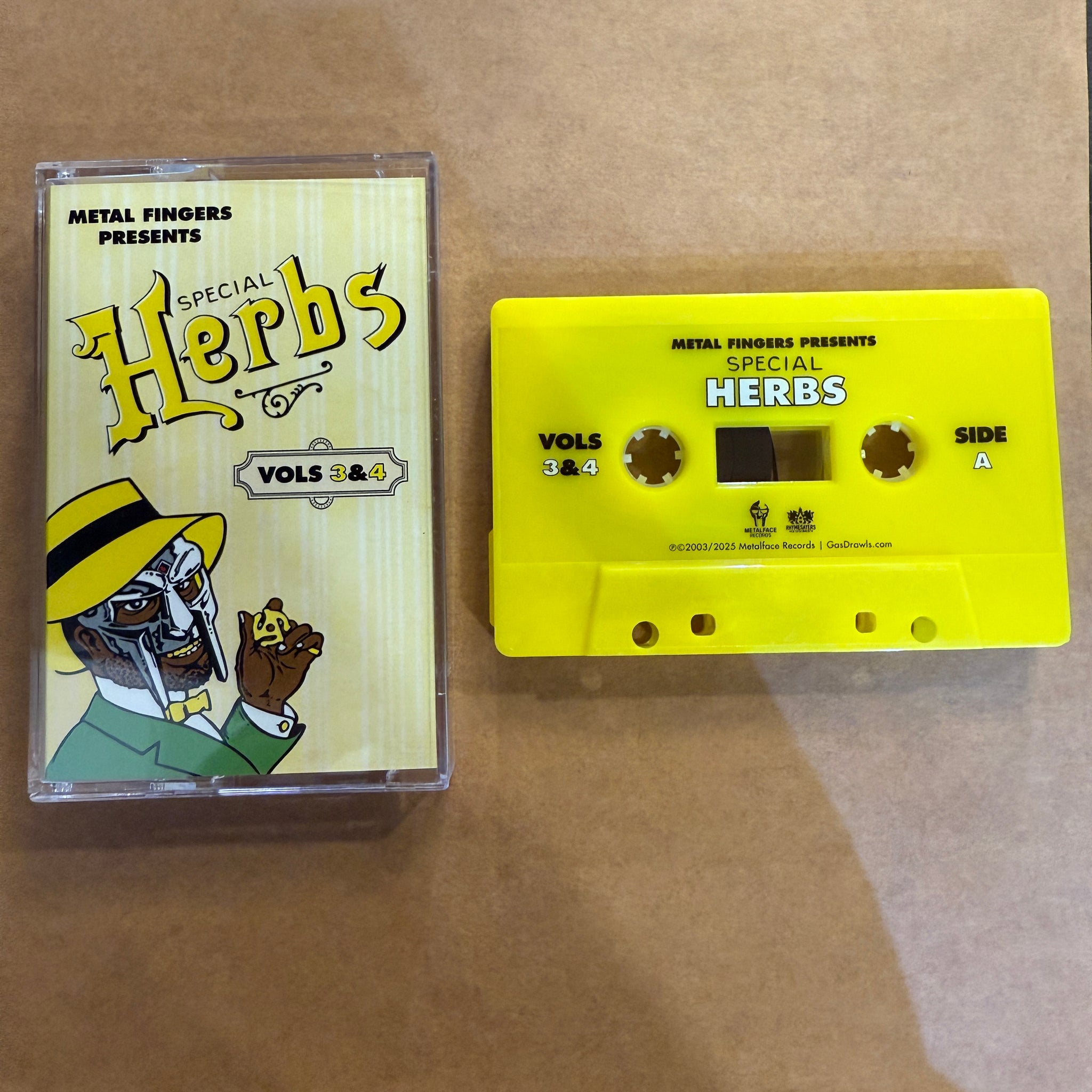 Metal Fingers Presents: Special Herbs Vol. 3 & 4 【TAPE】- MF DOOM