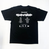 QThree x Budamunk "Peace of Mind" T-Shirt - BLACK