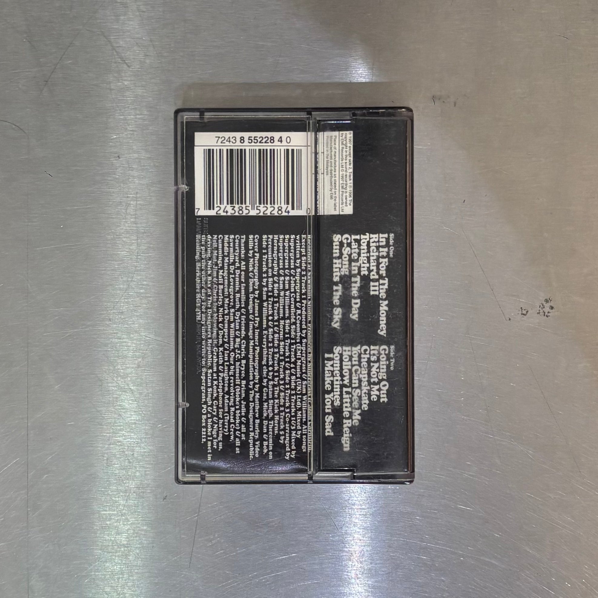 In It For The Money【VINTAGE】- Supergrass – ODD TAPE