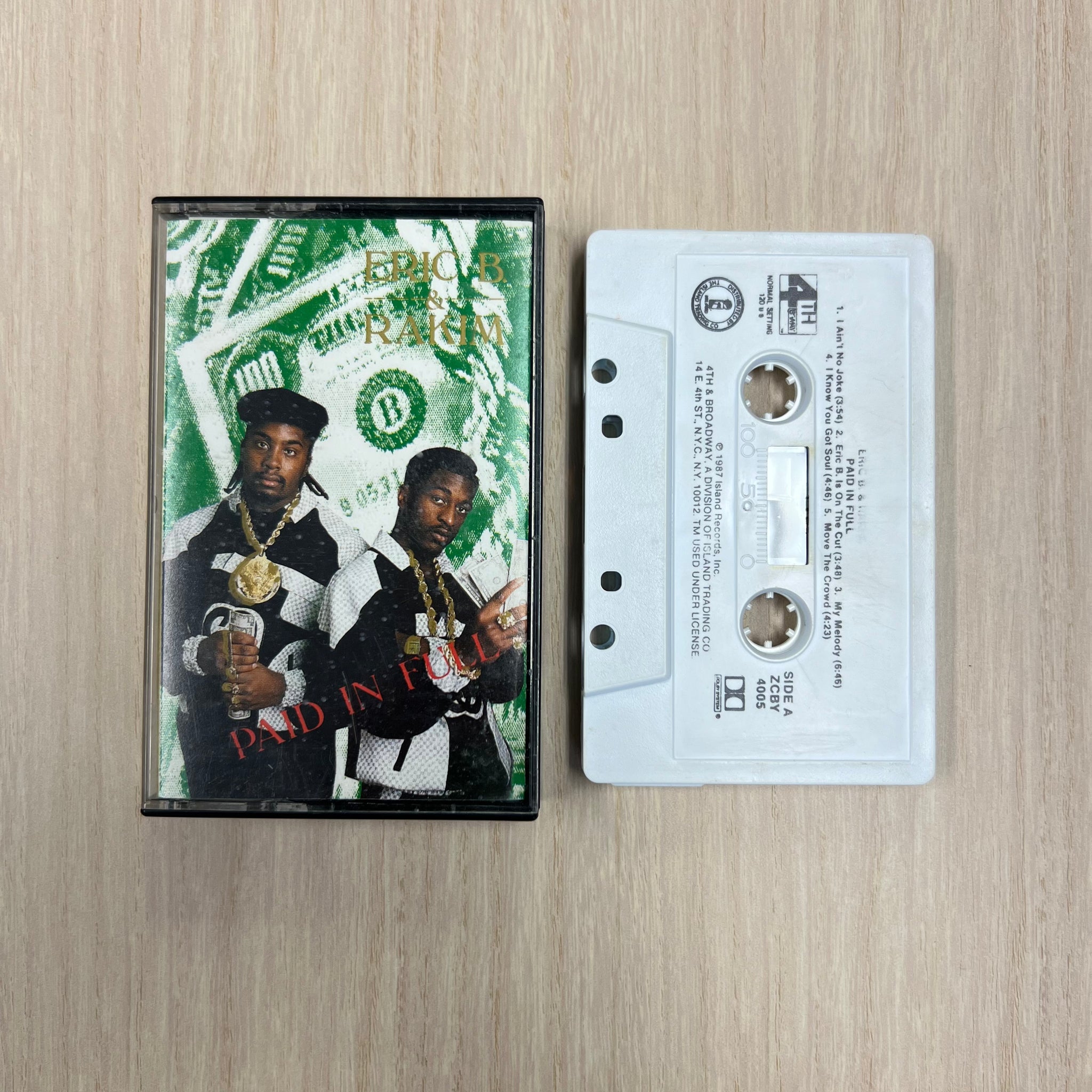 PAID IN FULL 【VINTAGE】- ERIC B & RAKIM – ODD TAPE