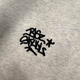 ODD TAPE × BIG SKULL AIRBRUSH ZIP HOODIE