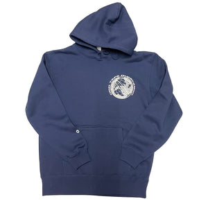 ODD TAPE OFFICIAL HOODIE - NAVY / WHITE Print