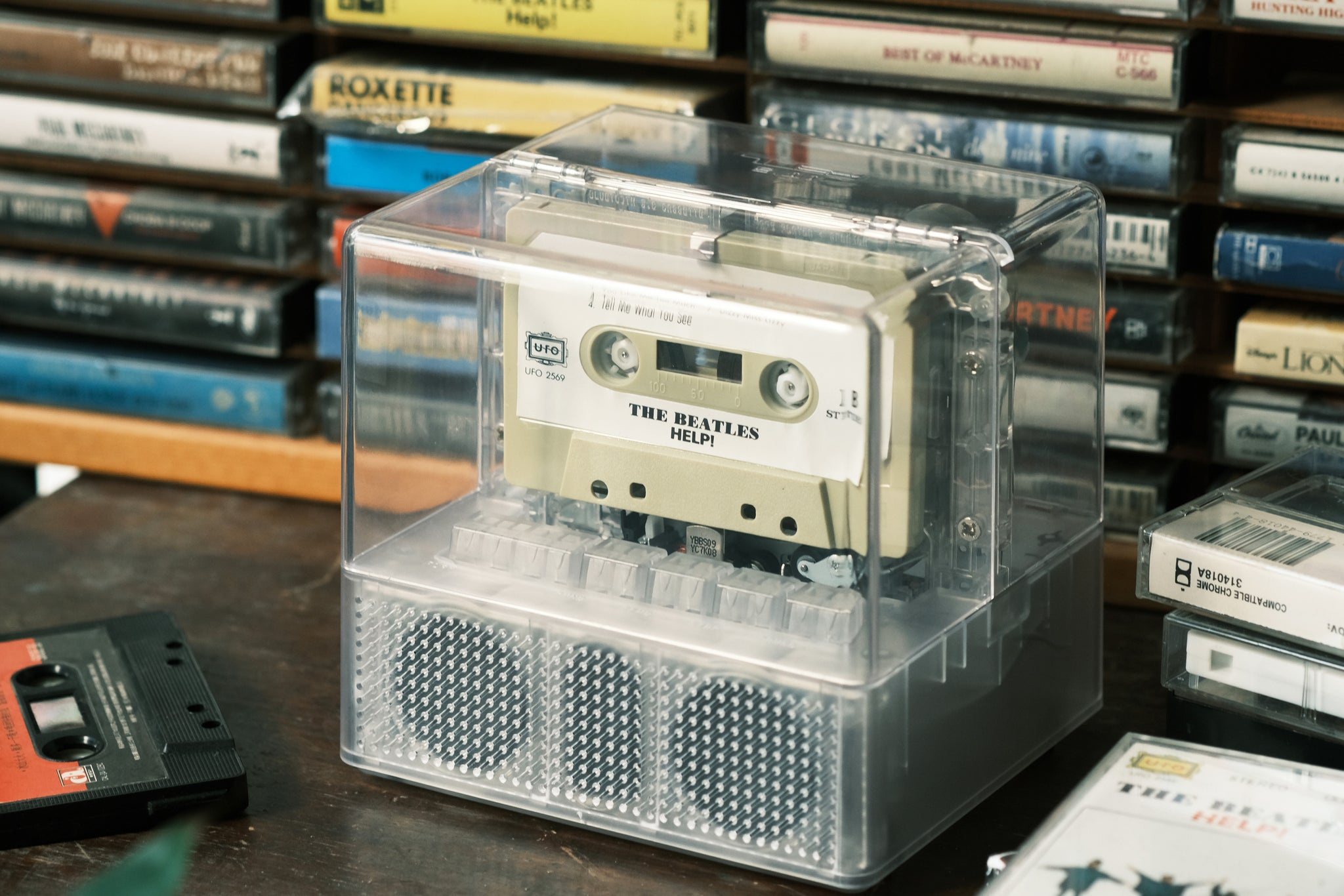 IT'S REAL Bluetooth Speaker + Cassette Player Combo - NINM – ODD TAPE