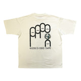 KIOSCO × ODD TAPE HANDSINE T-shirts - KIOSCO × ODD TAPE
