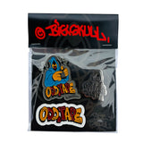 BIG SKULL PIN BADGE SET