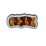 BIG SKULL ODD TAPE LOGO PIN BADGE