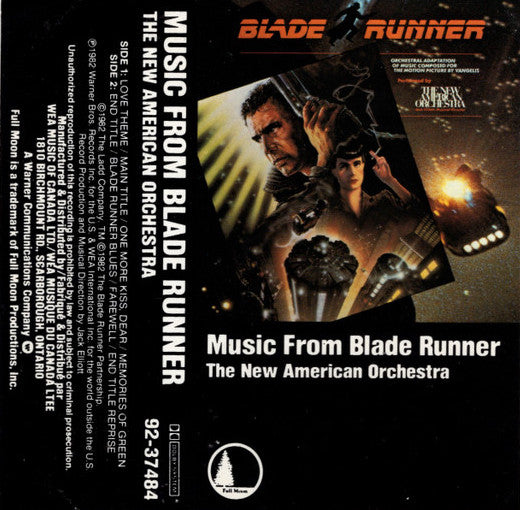 ブレードランナー BLADE RUNNER【SACD】サウンドトラック・サントラ ヴァンゲリス追悼】ヴァンゲリスは電気楽器の夢を見るか？ 『ブレード