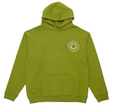 Sun Logo Fleece Hood LEAF - GOOD MORNING TAPES