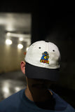 BIG SKULL × ODD TAPE Leather strap cap