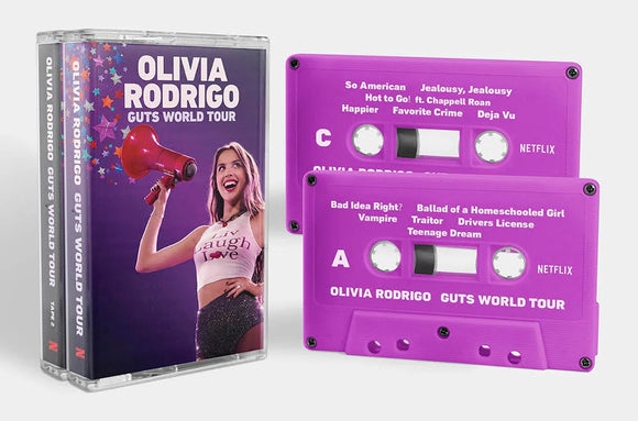 GUTS World Tour (2-Cassette Set)【TAPE】- Olivia Rodrigo