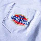 nuttyclothing / CULTURE SAUCE T-SHIRT - Ash