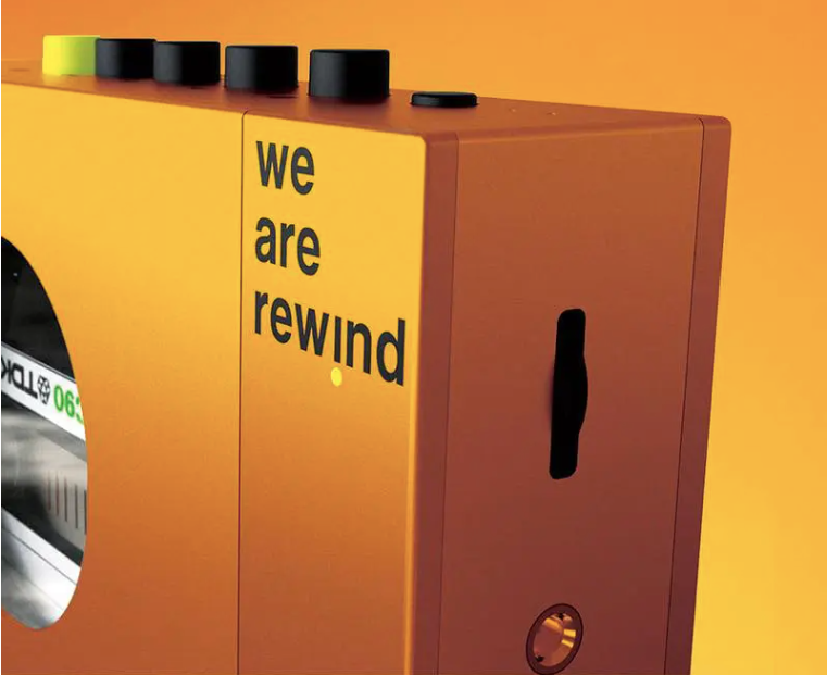 We Are Rewind - orange – ODD TAPE