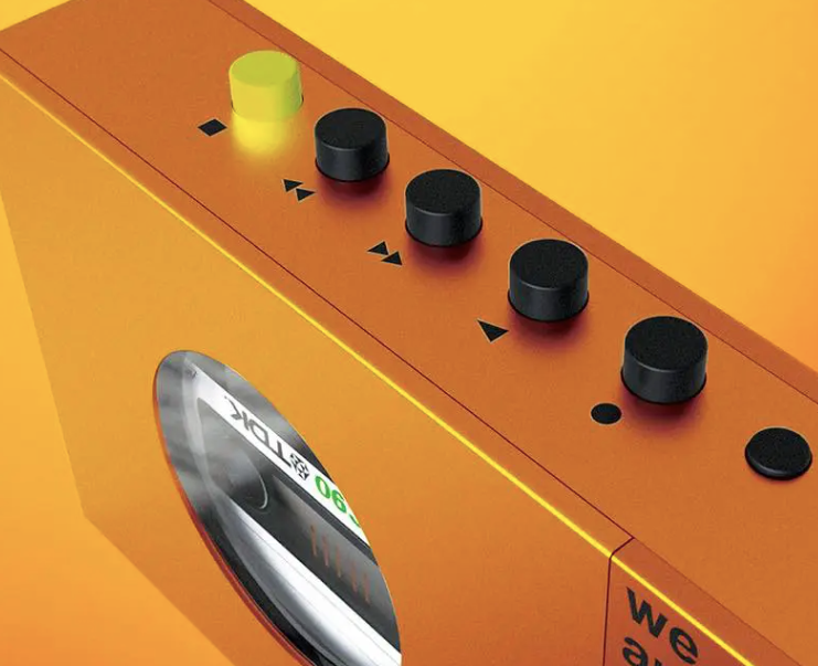 We Are Rewind - orange – ODD TAPE We Are Rewind - orange – ODD TAPE